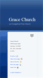 Mobile Screenshot of gracechurchmenifee.com